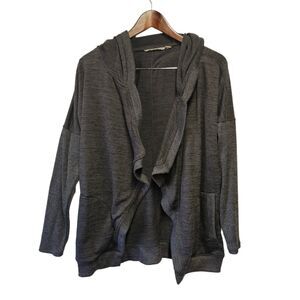 Athleta Blissful‎ Wrap Hooded Open Front Cardigan